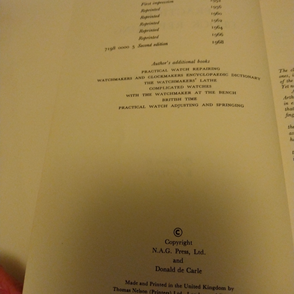 3 Vintage clock repair books. - Picture 10 of 11